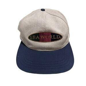 Seaworld Vintage Embroidered Cap